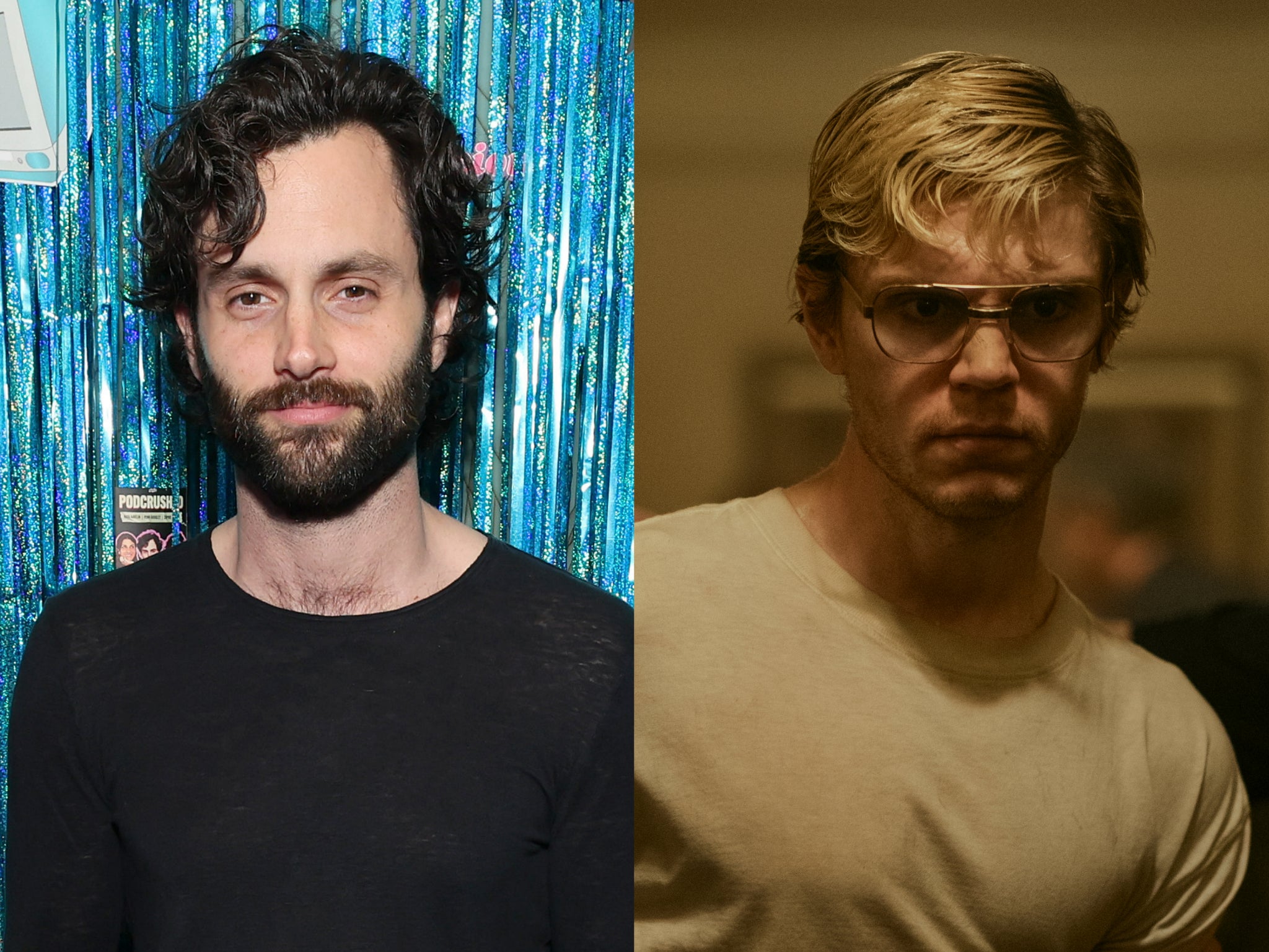 Penn Badgley Says The Blame For Fans Being Attracted To Jeffrey Dahmer ...